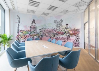 Fronton Biuro, Kraków, Kraków-Śródmieście, Kamienna