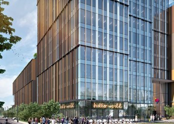 Forest - wieża Office, Warszawa, Wola, Burakowska